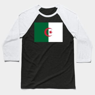 Algerian Flag Baseball T-Shirt